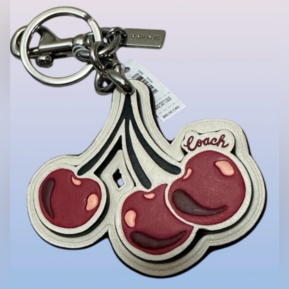 ❌SOLD❌ Coach Cherry Bag Charm